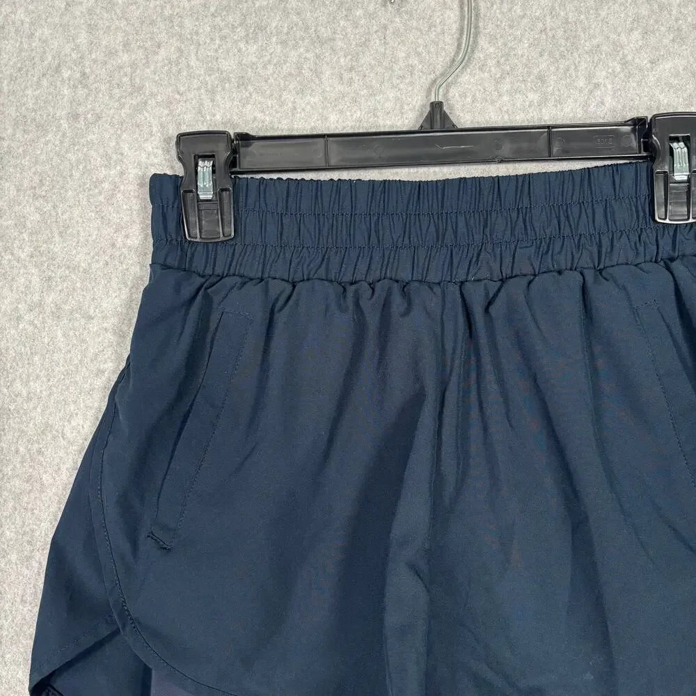 Blooming Jelly‎ Shorts Small Navy Running Bike Pockets Lined Active 2